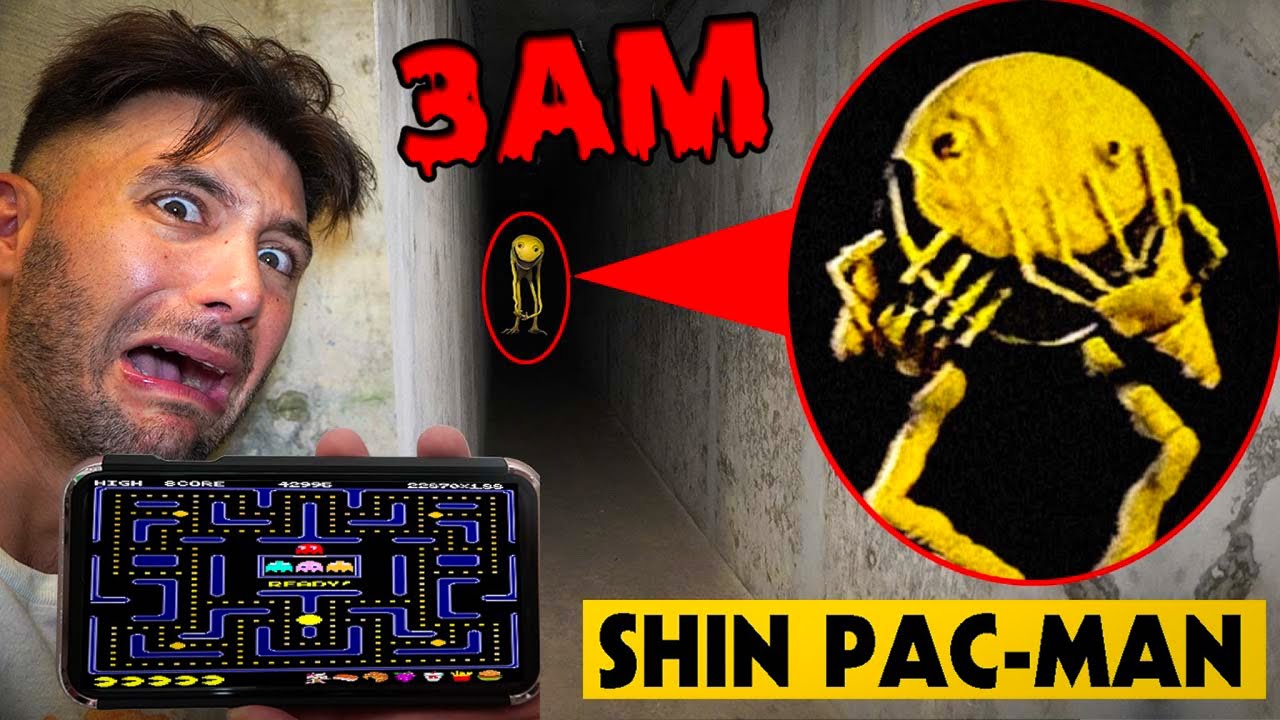 DO NOT PLAY PAC-MAN ARCADE GAME AT 3AM OR SHIN PAC-MAN WILL COOME TO ...