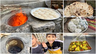 روتين رمضاني بيت اهلياطيب طبخة  دجاج للفطور‍هجمت الطليان على الخبزفسنجون