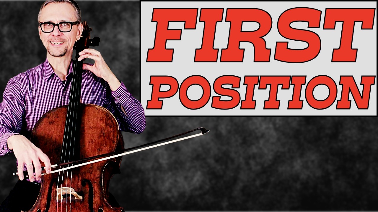 Cello First Position Tutorial– Beginner Lesson 5 (Simple Melody)