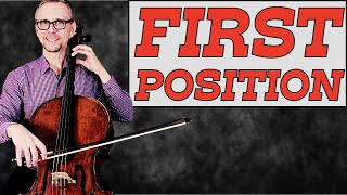 Cello First Position Tutorial– Beginner Lesson 5 (Simple Melody)