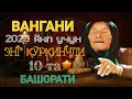 Ванганинг 2023 йилда содир бўлиши к