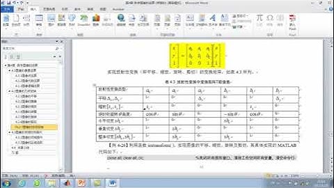 《MATLAB图像处理实例详解》视频 4 2 图像的空间变换