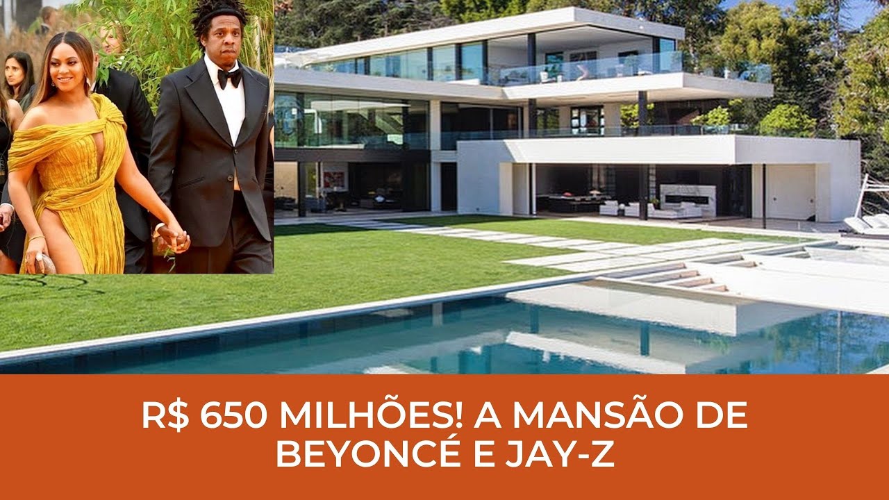 A MANSÃO DE R$ 650 MILHÕES DE BEYONCÉ E JAY-Z!