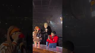 Mgk Doing The Intro For Drakes Concert In Cleveland  machinegunkelly