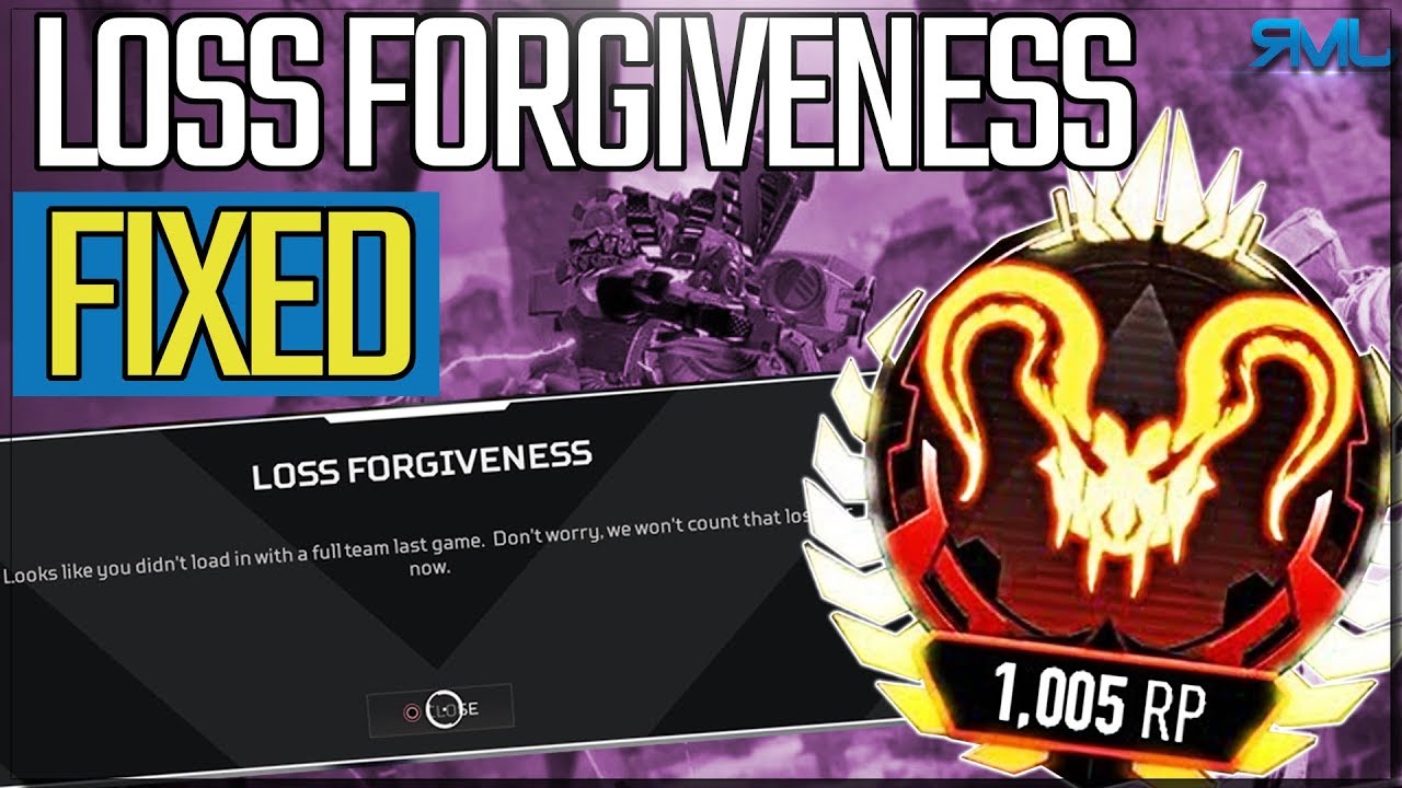 Loss Forgiveness & Ranked Mode Penalties Fixed! - Apex Legends News