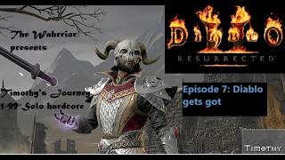 !SOLO D2R Hardcore Day 6! Timothy vs TERROR