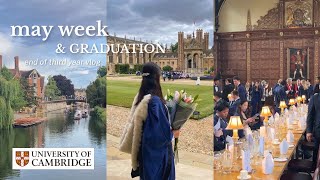 may week and graduation 🎓| trinity may ball, bowling, punting, natsci degree ✅