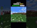 Ranking the Best Minecraft Memes Ever! 🤣 #shorts