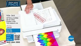 HP Envy 6458e AllInOne Printer with $50 Instant Ink
