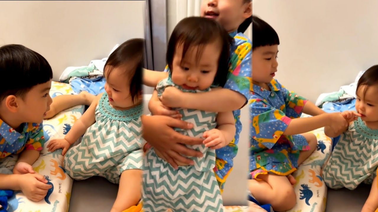 พี่น้องพีร์สอนน้องคนนี้พ่อพ่อ คนนี้พีร์ทองธรรม ผมชื่ออัยวา น้องรู้เรื่องด้วยค่ะ