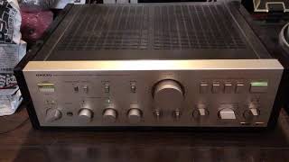 Onkyo integra A-819RS 紹介動画 - YouTube