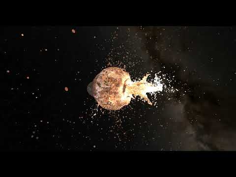 (IISPH) Neptune VS Jupiter Simulation (1M particles)