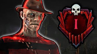 High Level FREDDY KRUEGER Gameplay - Dead By Daylight (No Commentary)