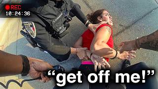 Entitled Karen Attacks A Cop Then Learns The Hard Way