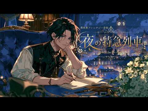 Midnight Fantasy Train | Peaceful Piano & Violin Journey