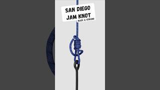 San Diego Jam Knot -  line to hook #knot #fishingtips #fishing