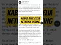 Kabar baik celia network listing #miningpalingmudah