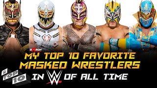 10 Favorite Masked WWE Wrestlers The Best Luchador Masks Of All Time