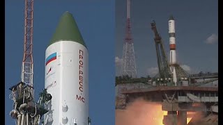 Soyuz-2.1a Launches Progress MS-12 Resupply Spacecraft