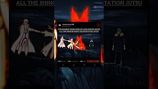 The Moment When Minato And Naruto Saves All The Shinobi Using Teleportation Jutsu minato naruto