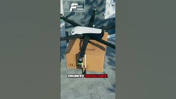 The Future is Here: AI Drones Transforming Surveillance and Delivery | @factsvoyage1|#shorts