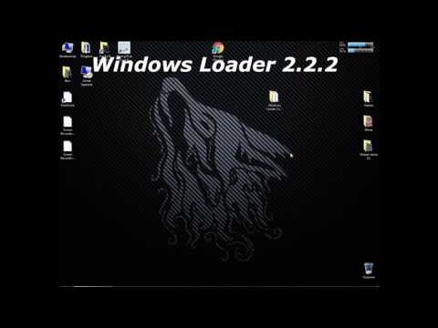 Активация Windows с помощью программы Windows Loader 2.2.2.!