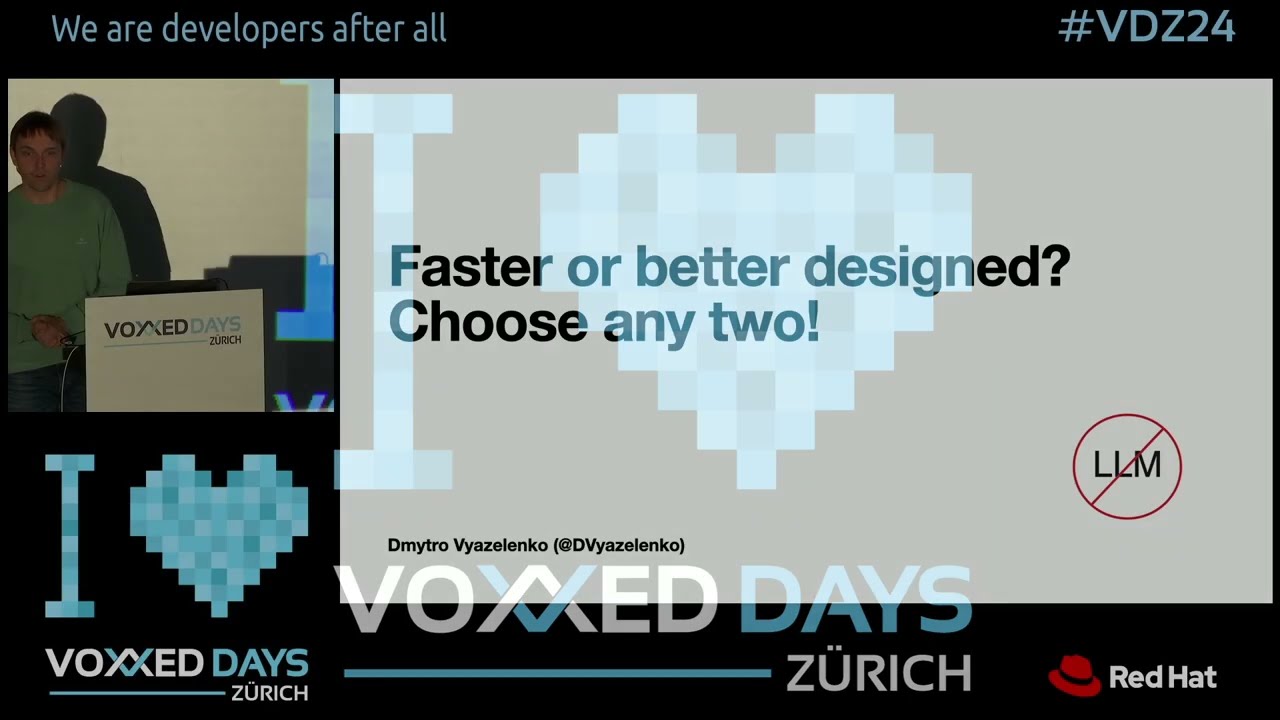 Faster or better designed? Choose any two! by Dmytro Vyazelenko