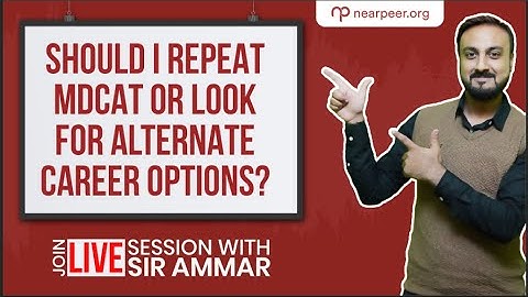 Join Sir Ammar in the live session on career counseling and choose what is best for you.