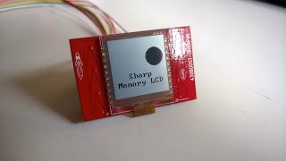 LPC1347 LPCXpresso Board driving Sharp Memory LCD LS013B4DN04