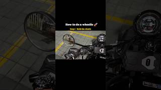 How To Do A Wheelie In 3 Steps