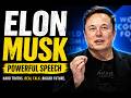 Elon Musk - Reveals Future of AI Robots and Solar Power | Learn English by Speech #speech