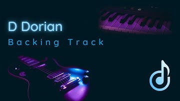 D Dorian mode backing track in 6/8 80bpm