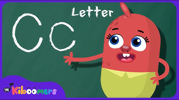 Letter C Song - THE KIBOOMERS Preschool Phonics Sounds - Uppercase & Lowercase Letters