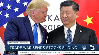 Stock market volatility expected as US-China trade war escalates