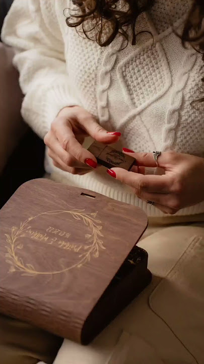 Download lagu Anniversary Gift Photo Box for Wedding Prints and USB #photobox #weddingbox #woodenbox #usbbox