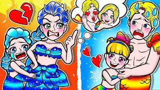 Beauty Paper Dolls - Its Not True Don&#39;t Misunderstand Frozen Mermaid - Barbie Story