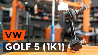 Jak vyměnit Tyč stabilizátoru VW GOLF V (1K1) - video průvodce