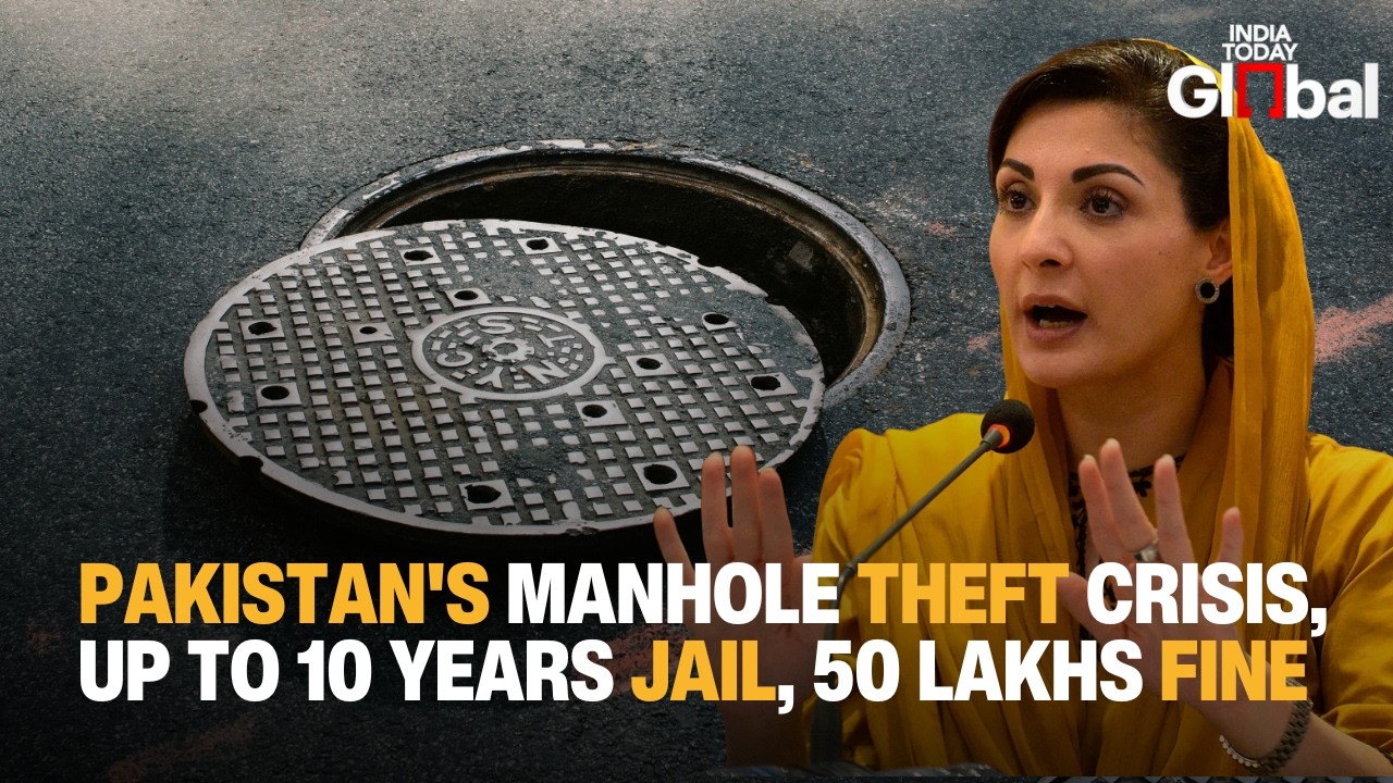Pakistan’s Manhole Theft Crisis: Punjab Proposes 10-Year Jail under ‘Gutter Law’ | 