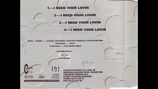 Kisco - I Need Your Lovin Extended Mix