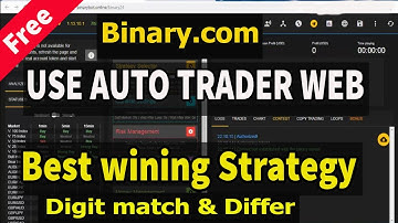 Digit Mach Binary.com Bot,Auto Trader Web