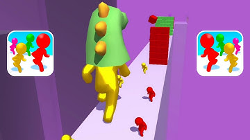 Color Run Stickman 3D Gameplay (iOS & Android) Walkthrough Part 30