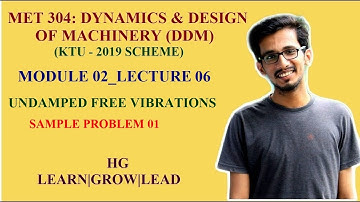 MET 304: DYNAMICS & DESIGN OF MACHINERY (DDM)_MODULE 02_LECTURE 06