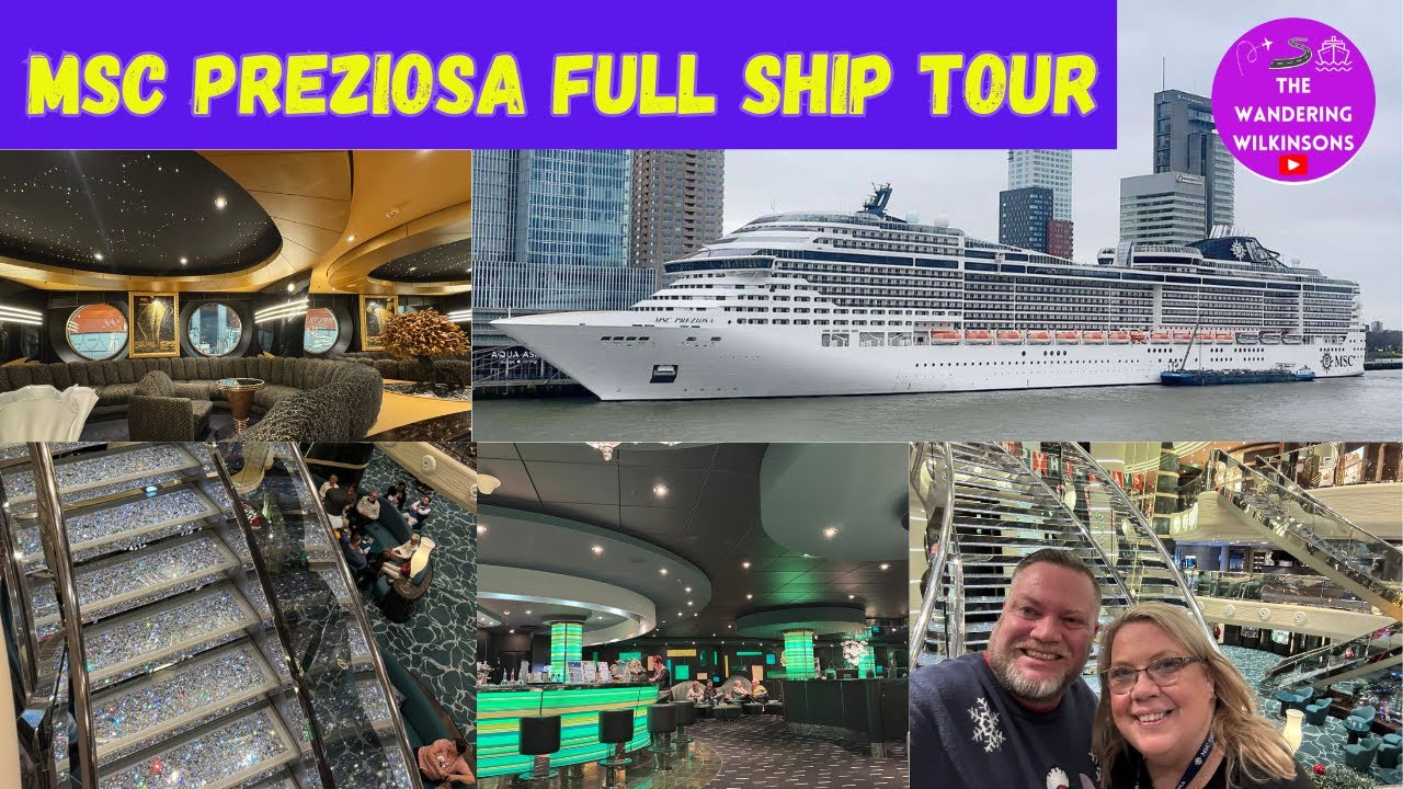 BRAND NEW FULL ship tour - MSC PREZIOSA cruise ship - hints and tips - is it worth cruising on?