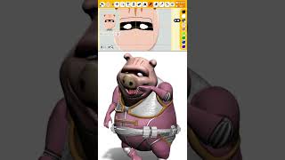 How to make Pigma Dengar from Star Fox #pigma #starfox