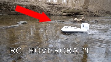 FREE 3D printed RC hovercraft