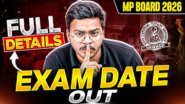 MP Board 2026 Exam Date Sheet OUT | MP Board News | Full Details | MP Board Wallah Class 10th & 12th