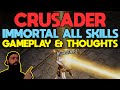 CRUSADER | DIABLO IMMORTAL GAMEPLAY GUIDE, SKILLS, ABILITIES, LEGENDARY - ALPHA 2