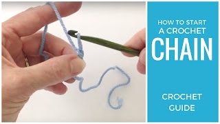 How to Start a Crochet Chain