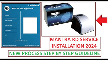 Mantra RD Service For CSC | NEW PROCESS STEP BY STEP GIDELINE 2024 #viral #csc #cscvle #cscupdate