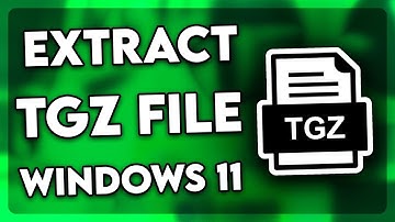 How to Extract TGZ File in Windows 11 (2025)